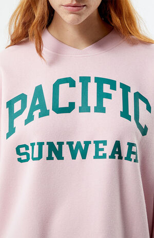 Pacific Sunwear Surplice Oversized Sweatshirt image number 2