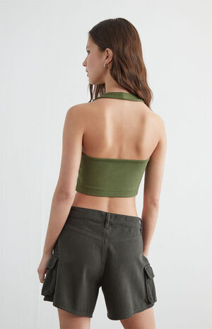 Avanie Seamless Halter Top image number 3