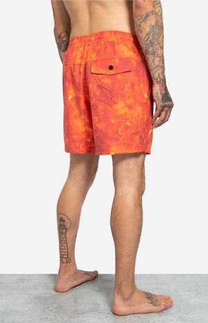 Risky Frothing Fire Swim Trunks image number 6