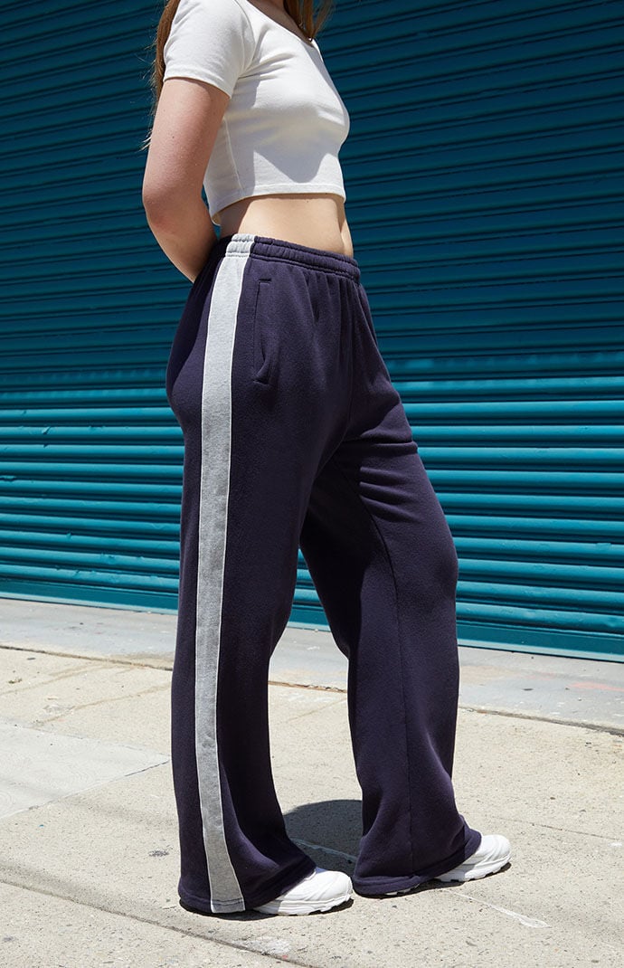 Pacsun blue sweatpants best sale