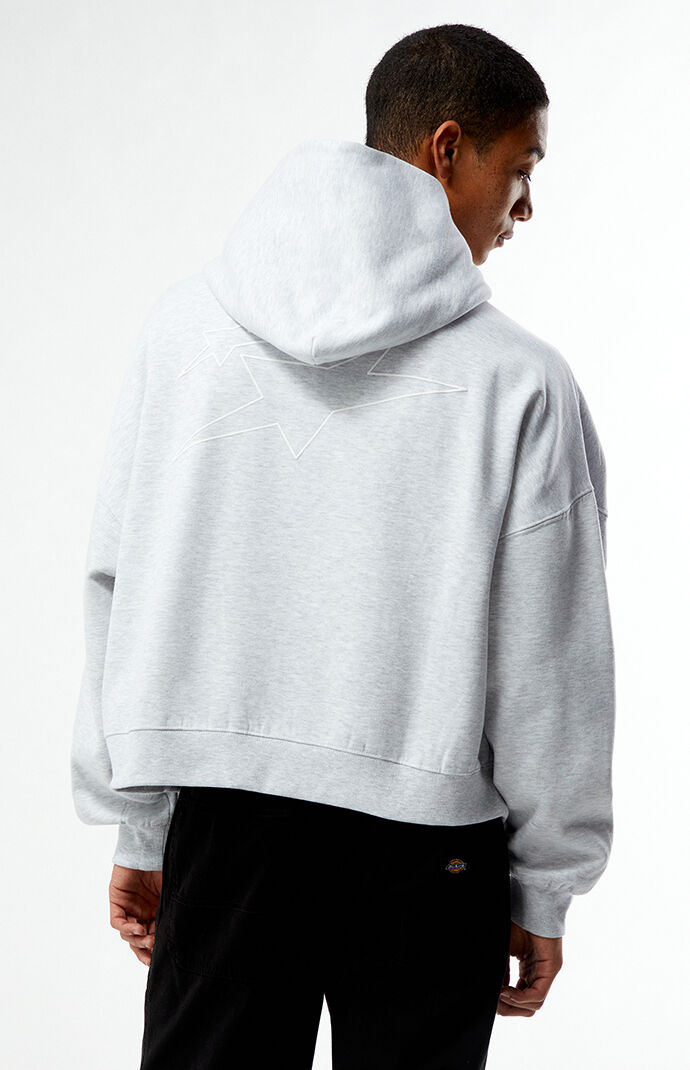トップス FAST DRY JERSEY PUFF SHOULDER HOODIE Pacsun Arcadia Puff Graphics Cropped Hoodie | Pacsun