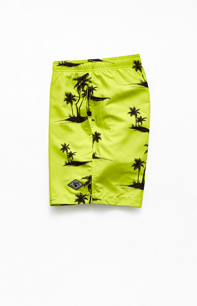 Neon Days 17" Swim Trunks