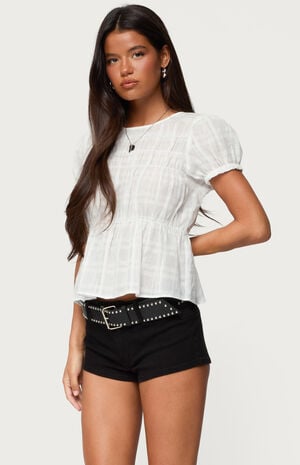 Maricella Gathered Tiered Top image number 1