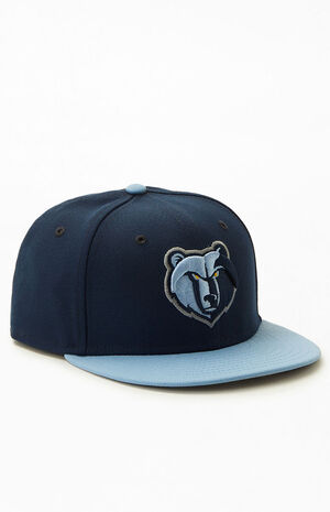 New Era Men's Memphis Grizzlies Blue 9Fifty Adjustable Hat