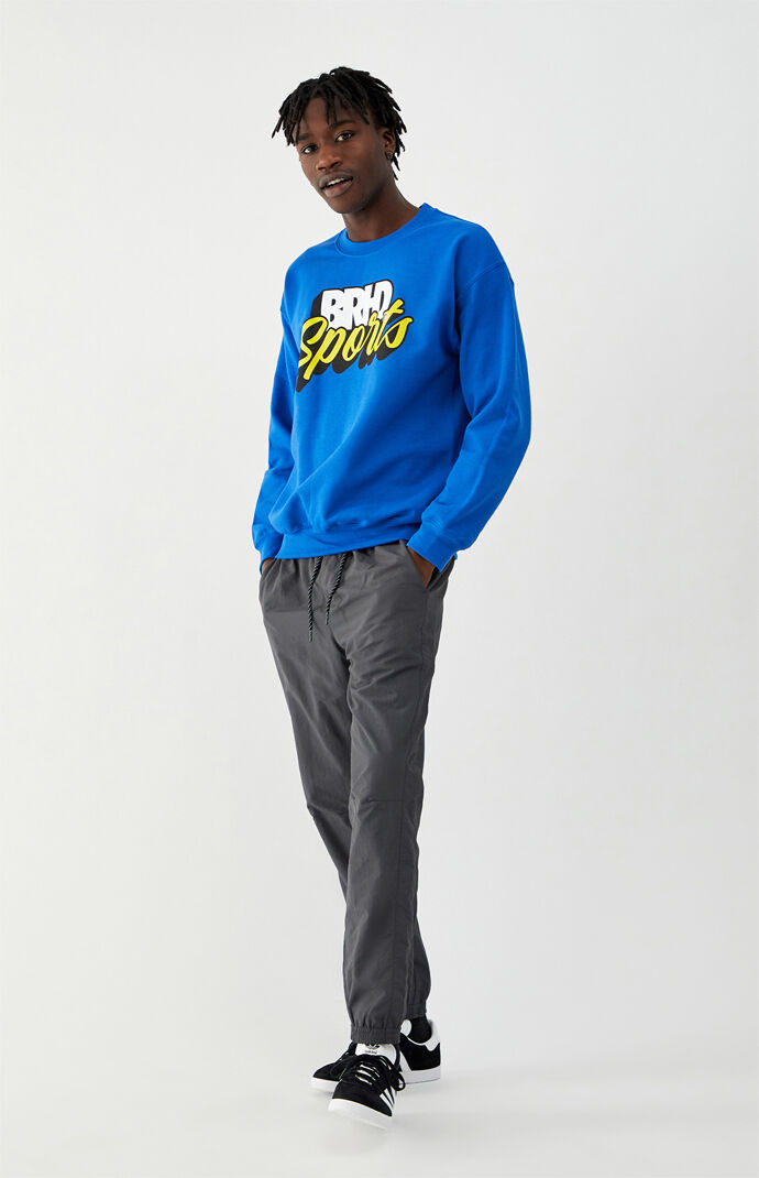 Cursive Logo Crew Neck Sweatshirt