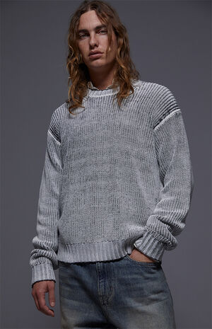 by Pacsun Sprayed Crew Neck Sweater image number 2