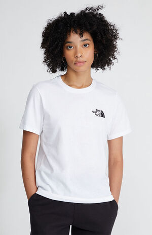 The North Face NSE Box Drop Shoulder T-Shirt in White