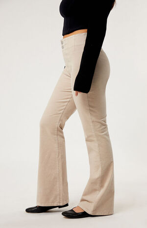 Corduroy Flare Pants image number 3