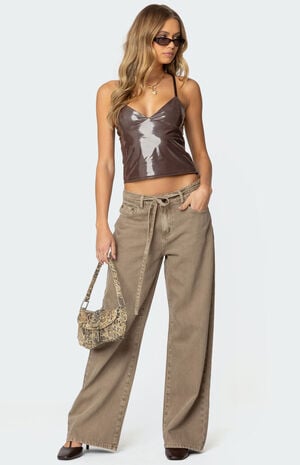 Carmie Vinyl Tank Top image number 2