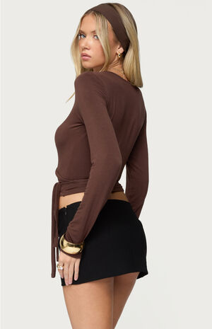 Malenna Wrap Top image number 3