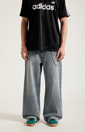 Blake Extreme Baggy Jeans Chain Washed Gray image number 2