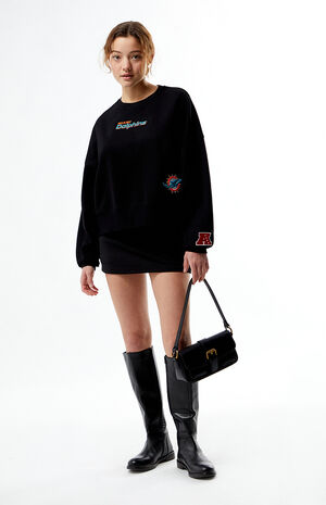 Miami Dolphins Crew Neck Sweatshirt image number 4