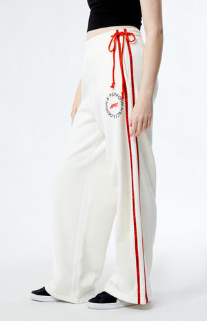 x PacSun Eco Stripe Wide Leg Sweatpants image number 3