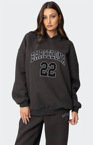 Barcelona Oversized Hoodie image number 1