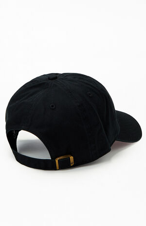 Black NY Yankees Dad Hat image number 2