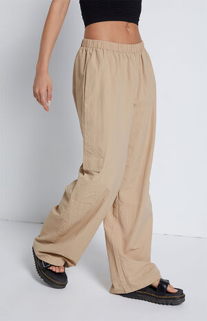 Relaxed Pull On Cargo Pants image number 3