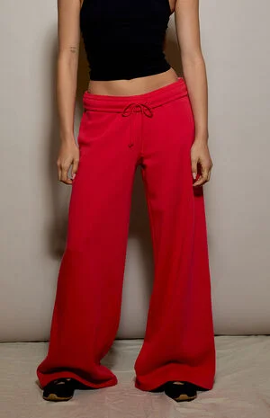 Ultra Soft Fleece Baggy Sweatpants image number 2