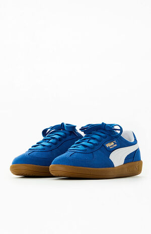 Women's Blue Palermo Sneakers image number 2