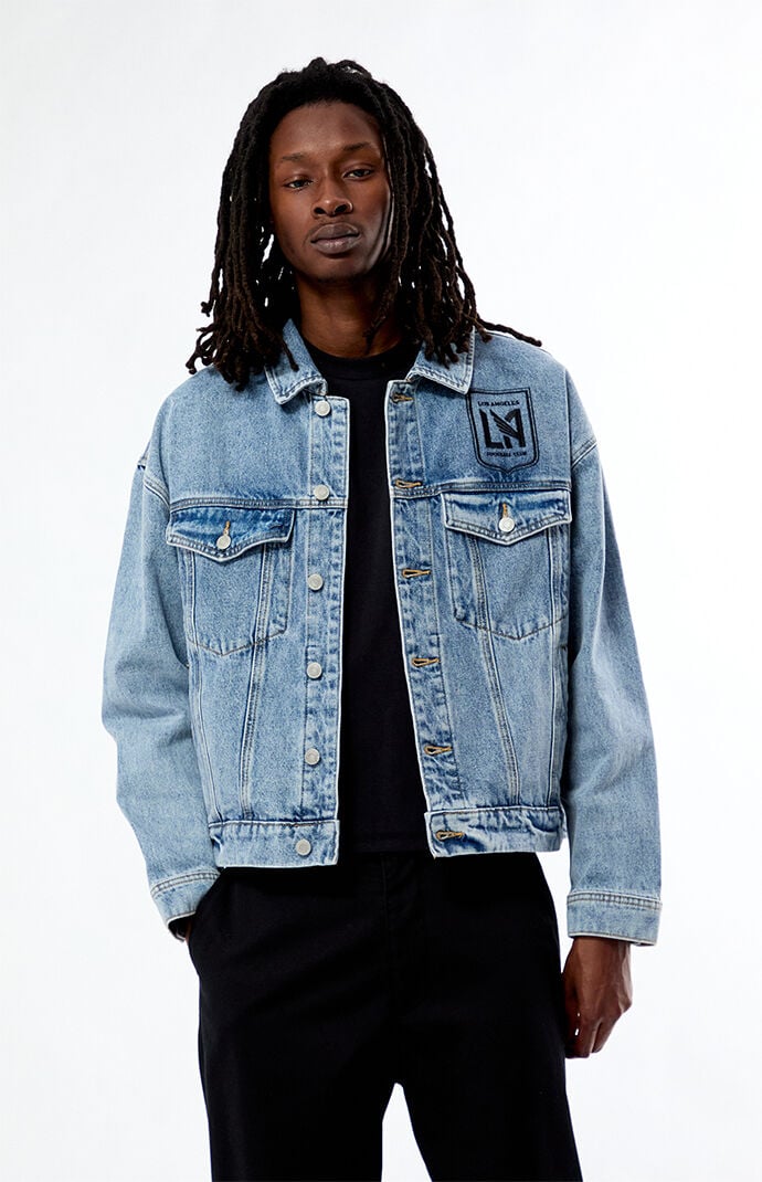 MLS LA Football Club Medium Blue DenimÂ Jacket
