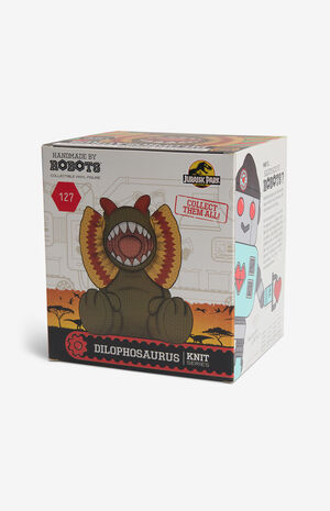 Jurassic World Dilophosaurus 127 Knit Series Vinyl Figure image number 6
