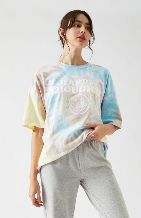 x Desert Dreamer Happy Thoughts Oversized T-Shirt
