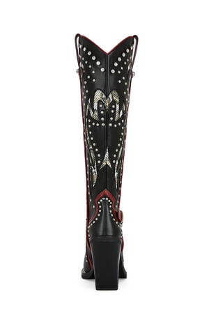 Women's Hyperion Black Cat Western Boots image number 3