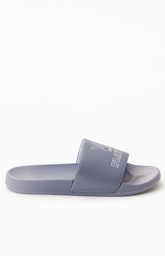 By PacSun Women's Blue Bunny Slide Sandals