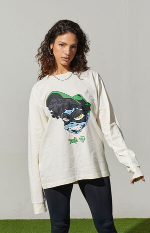 x Carl Jones Long Sleeve Graphic T-Shirt image number 3