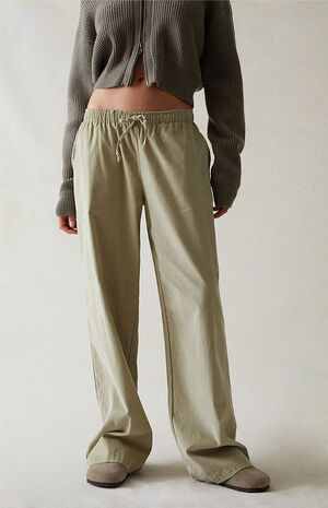 Micro Corduroy Wide Leg Pants image number 1