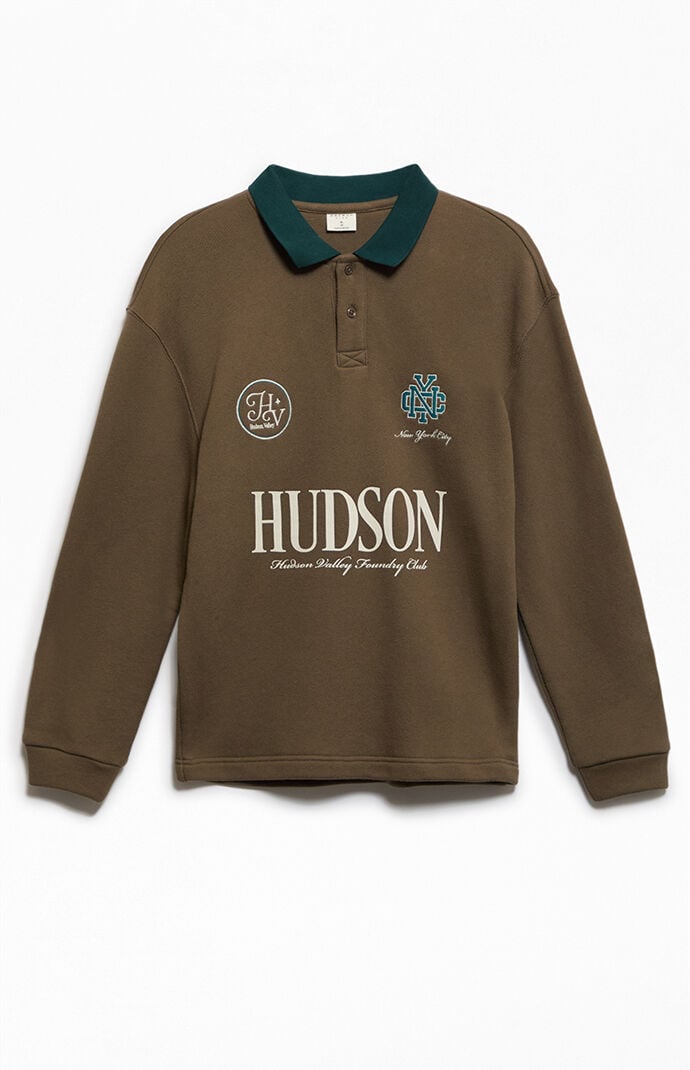 Pacsun Kids Hudson Valley Long Sleeve Rugby Sweatshirt