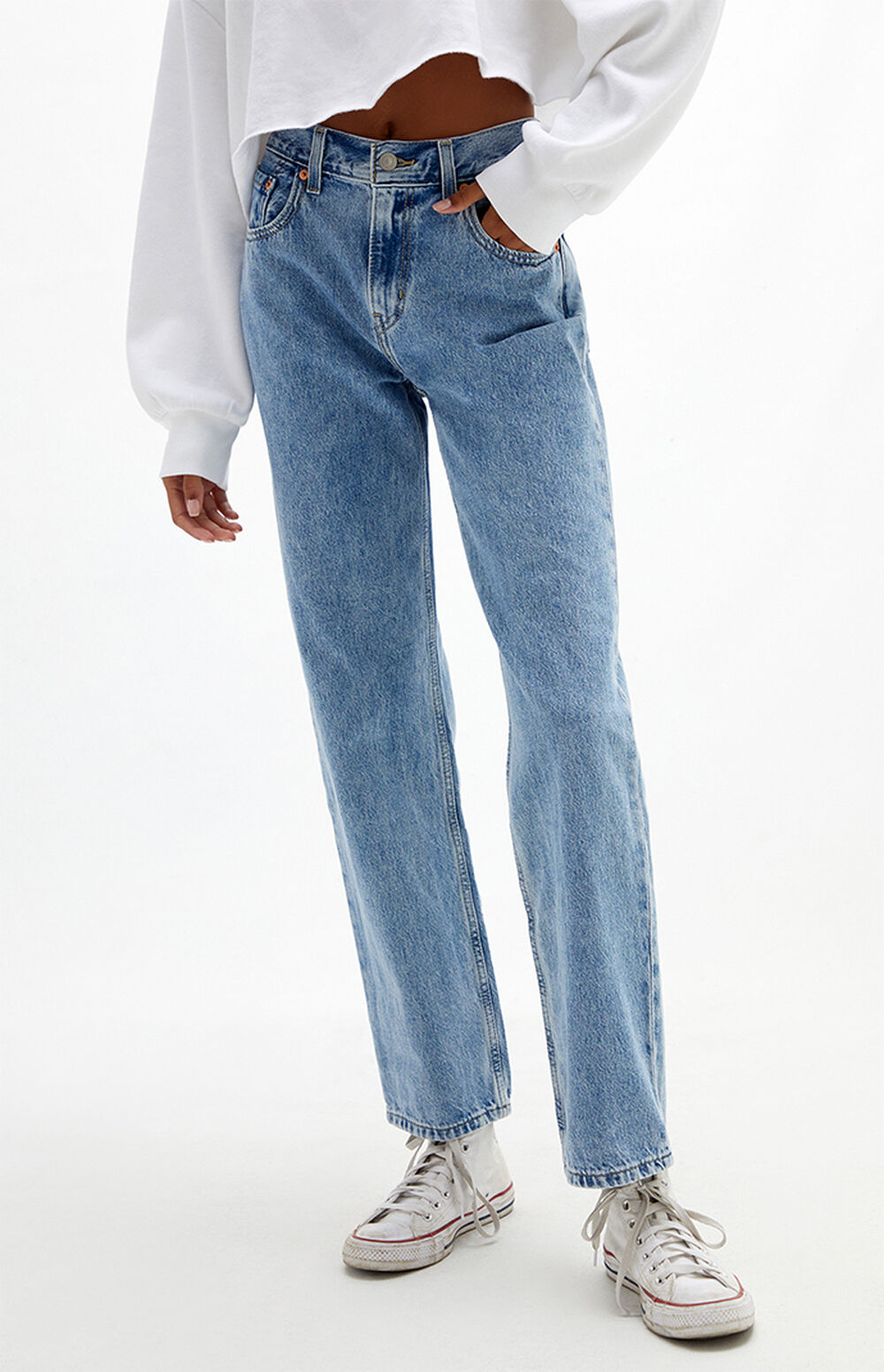 Levi's Low-Pro Charlie Glow Up Jeans | PacSun