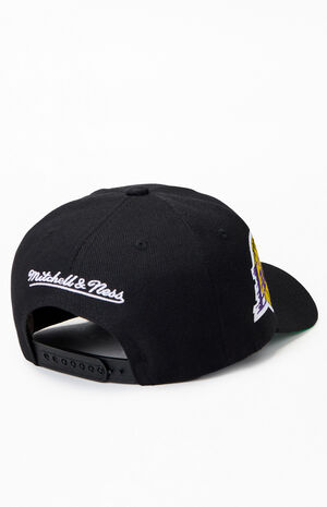 MLB LA Lakers Busted Pro Snapback Hat image number 2