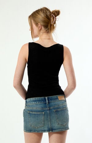 Maya Sheer Boat Neck Tank Top image number 4