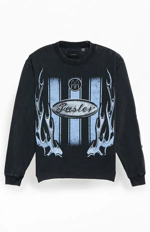 Maniac Cropped Long Sleeve T-Shirt image number 1