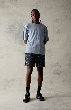 Fleece Nep Blue Shorts image number 2