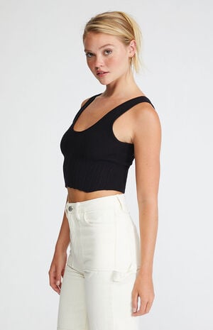 Variegate Bustier Tank Top image number 3