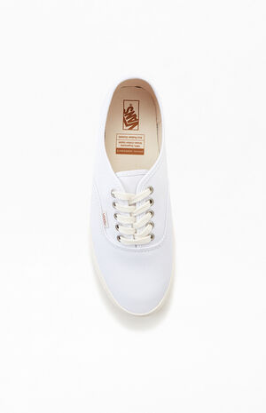 White Eco Theory Old Skool Tapered Shoes image number 5