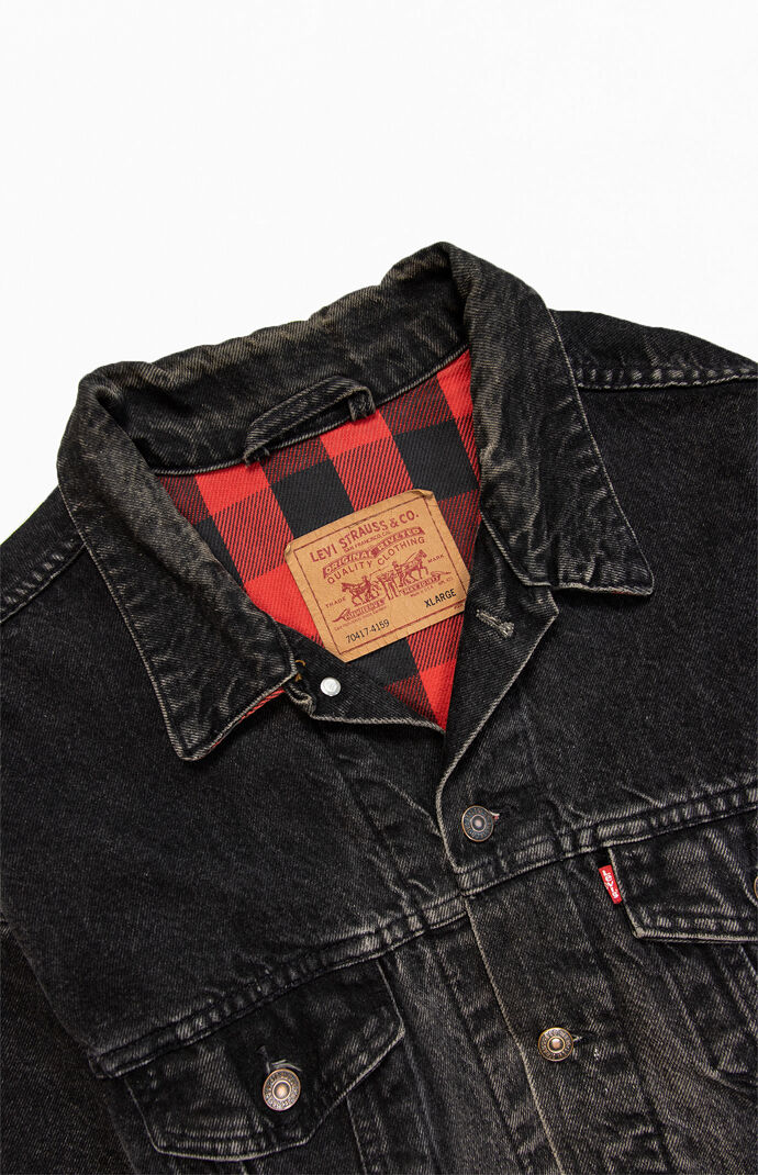 GOAT Vintage Levi's Flannel Lined Denim Jacket PacSun