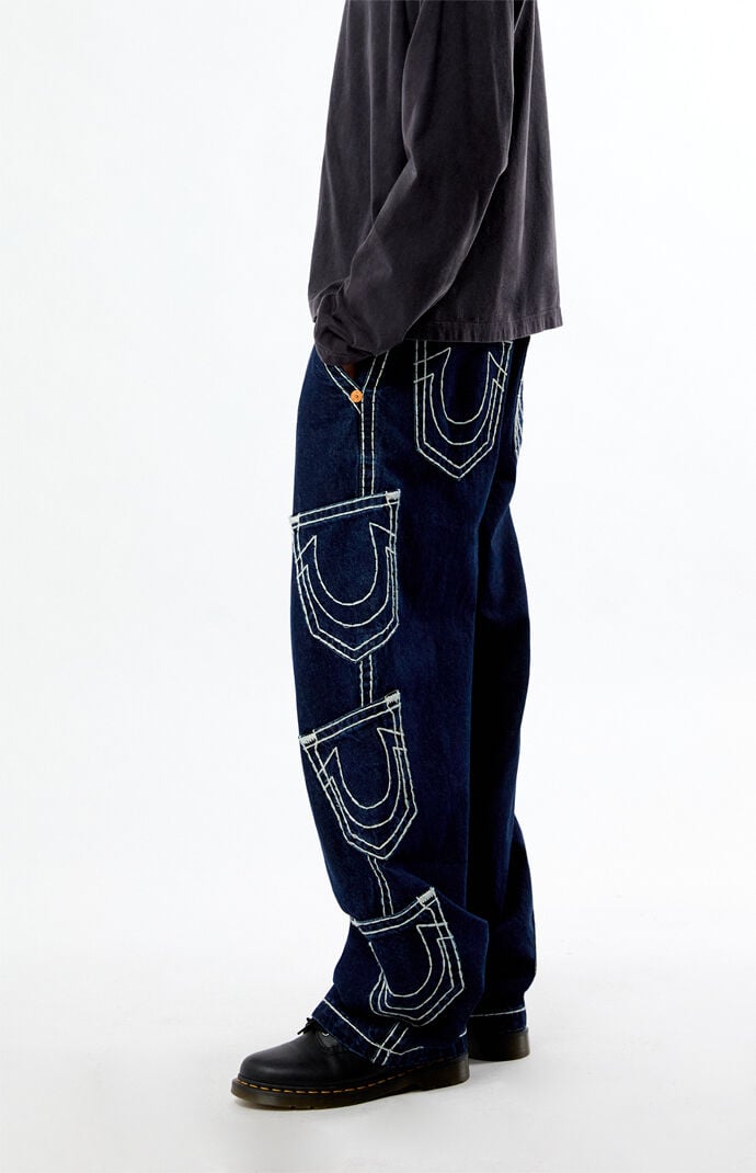 True Religion Super T Baggy Jeans