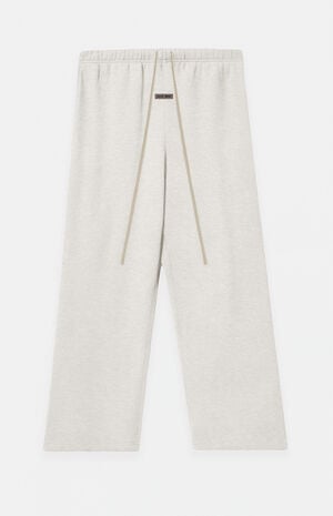 Heather Oatmeal Fleece Flare Sweatpants image number 1