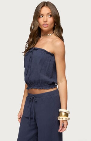Viktoria Strapless Bubble Top image number 2