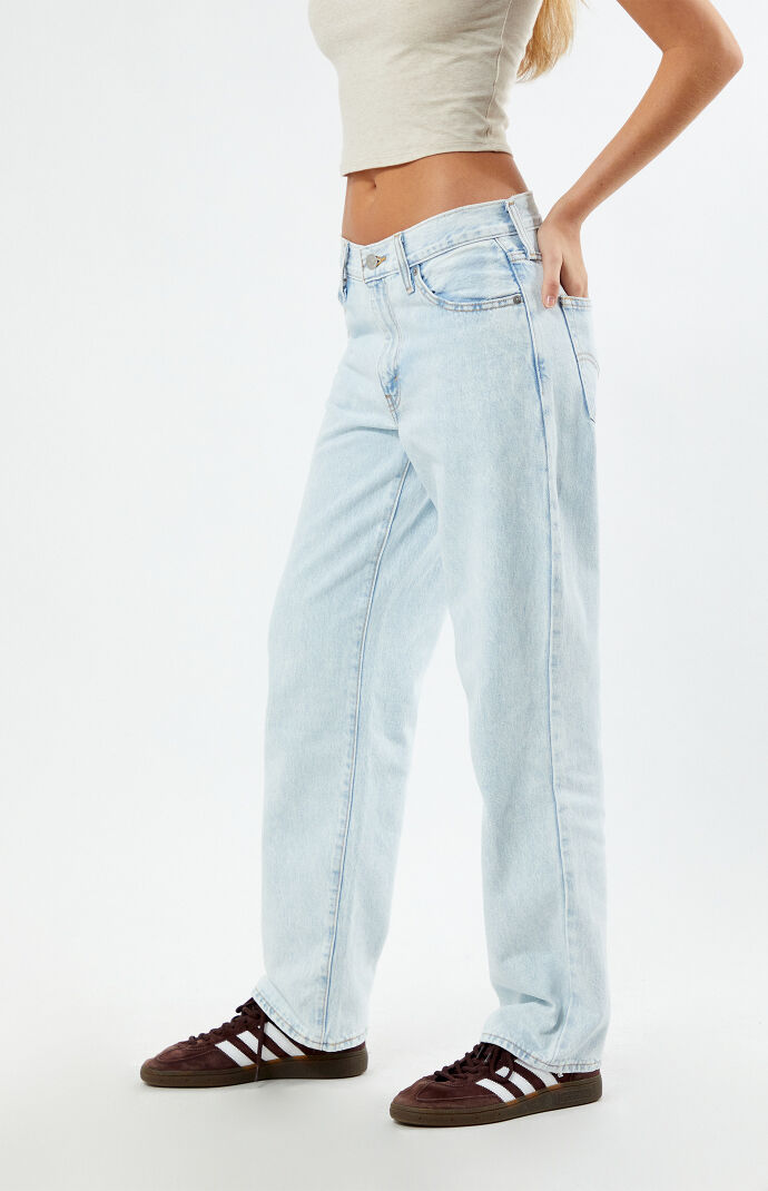 Levi's®xNIKE Baggy Jean \"Light Indigo\" Levi's Light Indigo '94 Wide Leg Baggy Jeans | PacSun