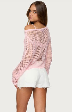Inara Off Shoulder Crochet Top image number 3