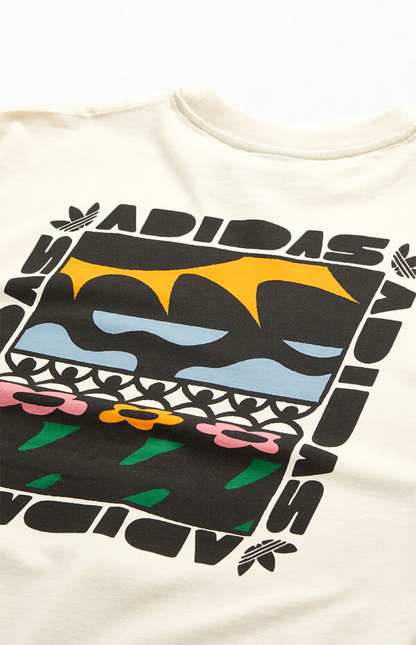 adidas Trefoil Bloom T-Shirt | PacSun