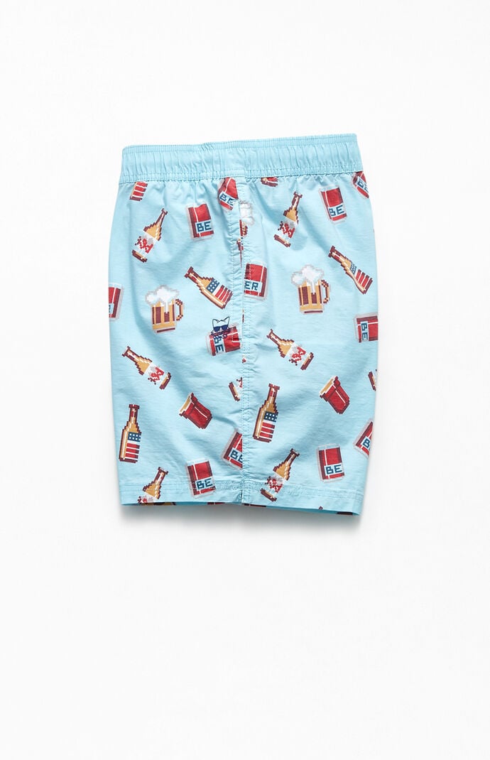 Beer Me Volley 17" Swim Trunks