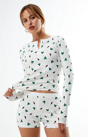 By PacSun Holiday Mini Brief Shorts