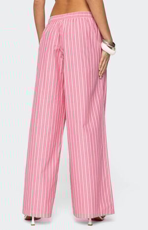 Maggy Striped Wide Leg Pants image number 4