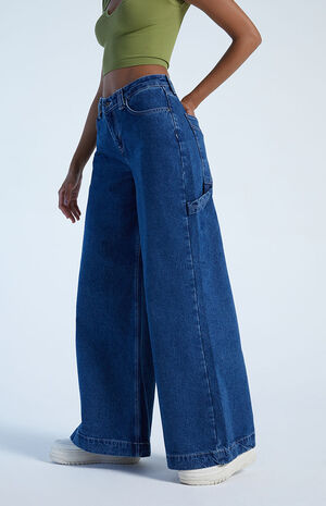 Organic Sweeper Wide Leg Jeans image number 3