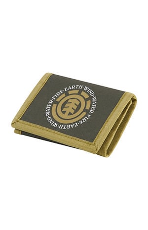 Olive Tri-Fold Logo Wallet image number 4