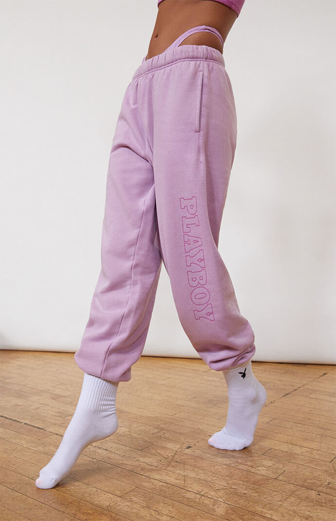 Playboy bunny sweatpants pacsun sales